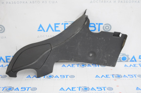 Capacul portbagajului Ford Focus mk3 11-18 4d dreapta zgârietură, suport rupt.