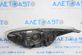 Farul dreapta față Ford Focus mk3 15-18 restilizat, halogen, luminos, cromat