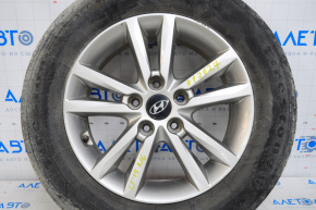 Roată de 16 inch pentru Hyundai Sonata 15-17, cu jantă.