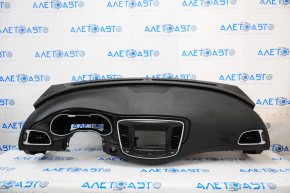 Торпедо передняя панель без AIRBAG Chrysler 200 15-17 черн