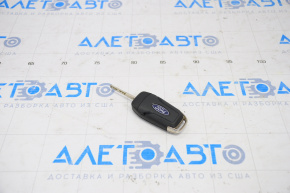 Ключ Ford Fusion mk5 13-16 4 кнопки, раскладной, затерт, надломы