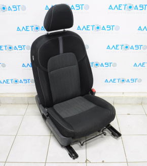 Scaun de pasager Nissan Sentra 20- fără airbag, manual, material textil negru