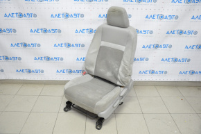 Scaunul șoferului pentru Toyota Camry v50 12-14 SUA fără airbag, manual, material textil gri, necesită curățare chimică.