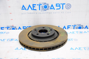 Disc de frână față dreapta Toyota Highlander 14-19 28mm, ciobitură