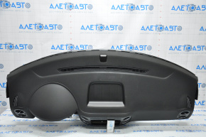 Torpedo panoul frontal fără AIRBAG VW Tiguan 09-17 negru, uzat.