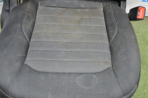 Scaun pasager Ford Edge 15- fără airbag, manual, material textil negru, nevoie de curățare