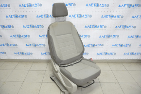 Scaun de pasager Ford Escape MK3 13-19 fără airbag, manual, material textil bej