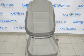 Пассажирское сидение Ford Escape MK3 13-19 без airbag, механич, тряпка беж