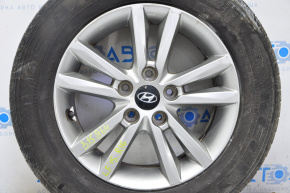 Roată de 16 inch pentru Hyundai Sonata 15-17, cu jantă.