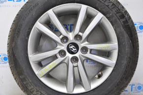 Roată de 16 inch pentru Hyundai Sonata 15-17, cu jantă.