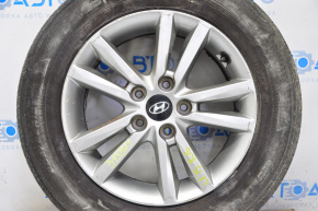 Roată de 16 inch pentru Hyundai Sonata 15-17, cu jantă.