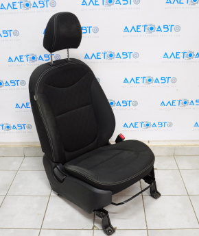 Scaun de pasager Kia Soul 14-16, fara airbag, manual, material textil negru