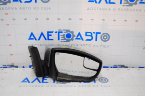 Зеркало боковое правое Ford Focus mk3 15-18 рест 7 пинов, поворотник, серебро UX