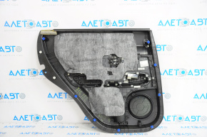 Capacul usii cardul din spate dreapta Kia Soul 14-19 piele neagra, zgariata