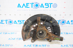 Цапфа со ступицей передняя левая Toyota Camry v50 12-14 hybrid usa с кожухом ржавая