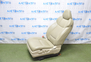 Водительское сидение Acura TLX 15- с airbag,электро,кожа беж, дефект накладки