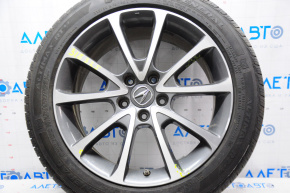 Roată de 18 inch pentru Acura TLX 15-17, model post-restilizare, cu jantă.