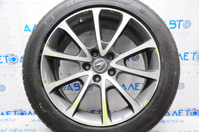 Roată de 18 inch pentru Acura TLX 15-17, model post-restilizare, cu jantă.