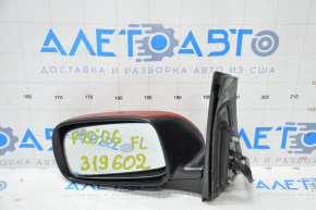 Зеркало боковое левое Toyota Prius 20 04-09 5 пинов красное