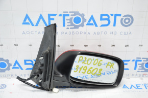 Зеркало боковое правое Toyota Prius 20 04-09 5 пинов красное