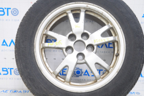 Roată de 15 inch x 6J ET45 5*100 Toyota Prius 30 09-12, fără capace, cu margine curbă.