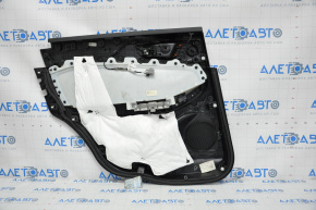 Capacul usii cardul din spate dreapta Ford Edge 15-18 negru, piele