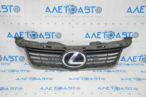 Решетка радиатора grill Lexus CT200h 11-13 дорест с эмблемой, надломы