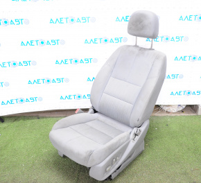 Scaun șofer Chevrolet Impala 14-20 fără airbag, material textil, gri, electric, pentru curățare.