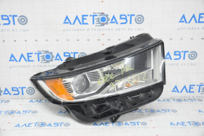 Farul din față dreapta goală Ford Edge 15-18 pre-restilizare halogen, capacul rupt.