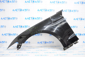 Aripa față stânga Ford Mustang mk6 15-17 GT aluminiu, negru UA, ruptură, lovitură.