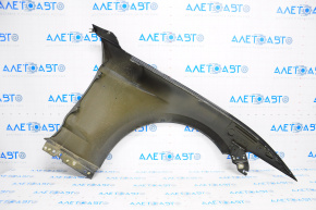 Aripa față stânga Ford Mustang mk6 15-17 GT aluminiu, negru UA, ruptură, lovitură