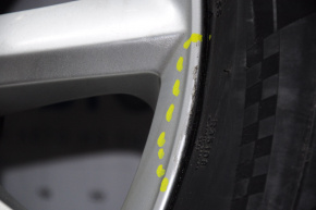 Диск колесный R18 x 7.5J 5*120 Lexus LS460 бордюрка