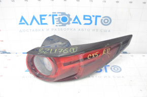 Lampa exterioară aripă dreapta Mazda CX-5 17- semnătură illum, crăpată