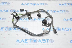 Montajul barei spate pentru Lexus LS460 LS600h 07-08 pre-restilizare, cu senzori de parcare.