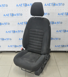 Scaun șofer Ford Fusion mk5 17-20 fără airbag, manual, material textil negru