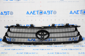 Решетка радиатора grill Toyota Highlander 08-10 hybrid, с эмблемой