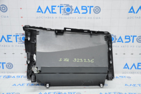 Cutie de mănuși, torpedou Ford Fusion mk5 17-20 negru, zgâriat, uzat, prinderea ruptă