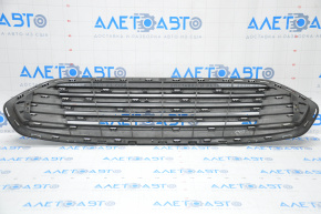 Решетка радиатора grill в сборе с обрамлением Ford Fusion mk5 13-16 с хромом, тычки