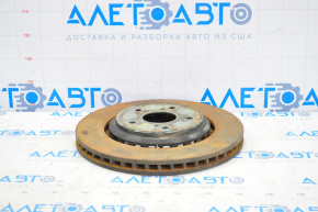 Placă de frână față dreapta Acura MDX 14-16, 28,5 mm