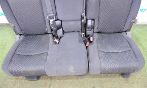 Rândul din spate al locurilor 2 al Dodge Journey 11 - material textil negru, manual.