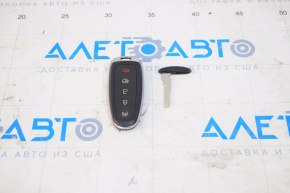 Ключ Ford C-max MK2 13-18 5 кнопок, полез хром