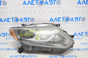 Far dreapta față Nissan Rogue 14-16 complet LED, pentru polizare.