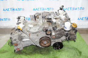 Двигатель Subaru Forester 14-18 SJ 2.5 FB25 АКПП 106к компрессия 10-10-10-10, задир в цилиндре, на запчасти