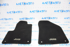 Set de covorașe pentru interiorul mașinii Jeep Cherokee KL 14- material textil negru