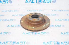 Placă de frână spate dreapta BMW 3 F30 12-16 N20 RWD, cu 1 piston, 21,5 mm