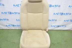 Scaun pasager Nissan Pathfinder 13-20 fără airbag, manual, velur bej, pentru curățare chimică