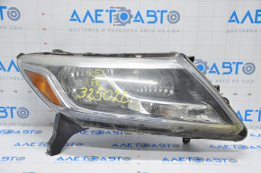 Far dreapta față Nissan Pathfinder 13-16, fără suport, topitor, deflector, sub polizor.