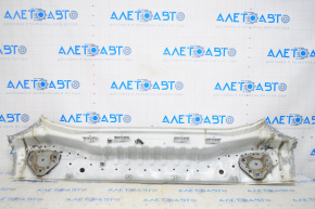 Panoul din spate al Nissan Rogue 14-20 gri alb QAB