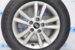 Roată de 16 inch pentru Hyundai Sonata 15-17, cu jantă.