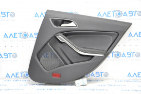 Capacul usii card spate dreapta Mercedes CLA 14-19 piele neagra.